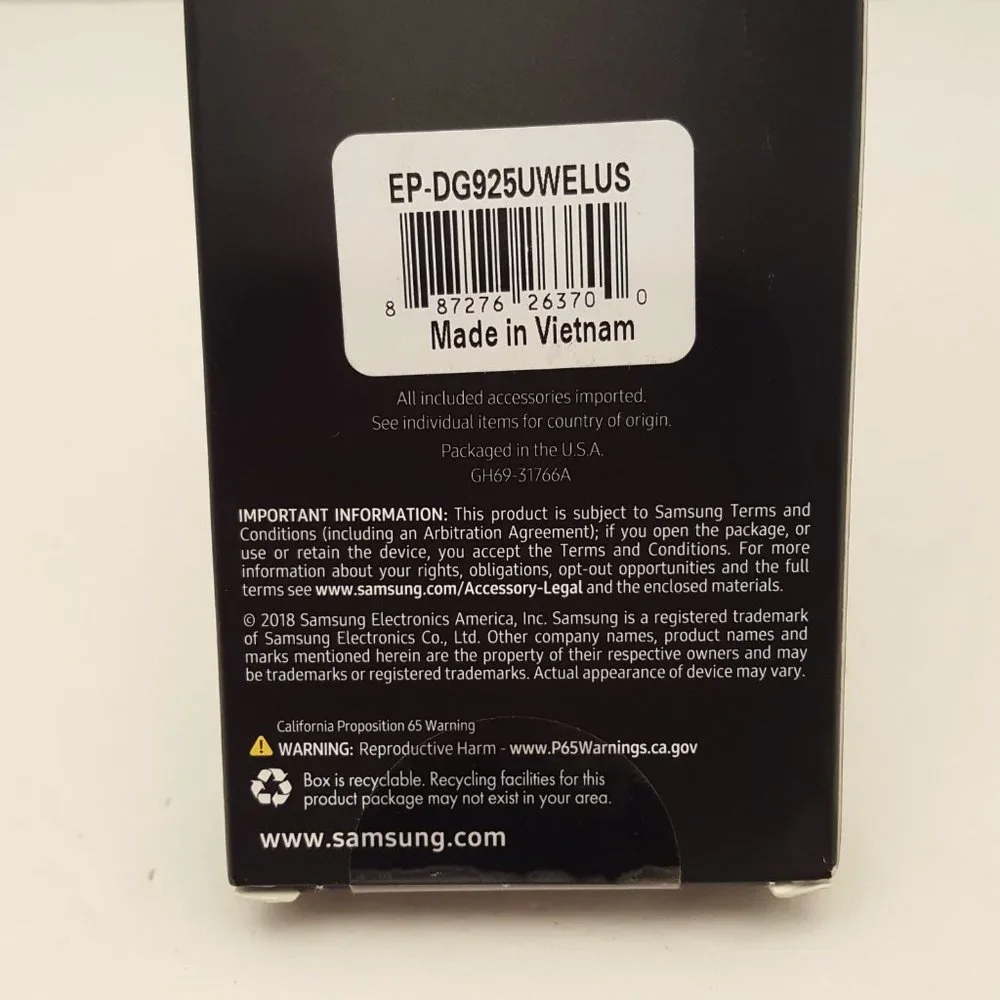 SAMSUNG MICRO USB TO USB-A CABLE - WHITE